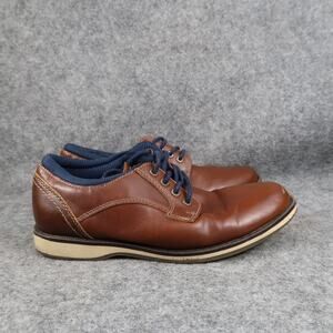 Sonoma Shoes Kids 1 Boys Dress Oxford Derby Lace Up Brown Sneaker Memory Foam